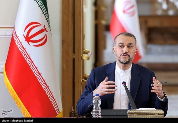 Iranian Foreign Minister Hossein Amirabdollahian. Photo: TNA.