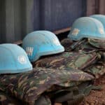 The uniforms of United Nations peacekeepers are seen in Mali. Photo: United Nations/Minusma.