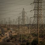 Power lines near Maracaibo, Venezuela in 2019. Photo: Meredith Kohut/New York Times/File photo.