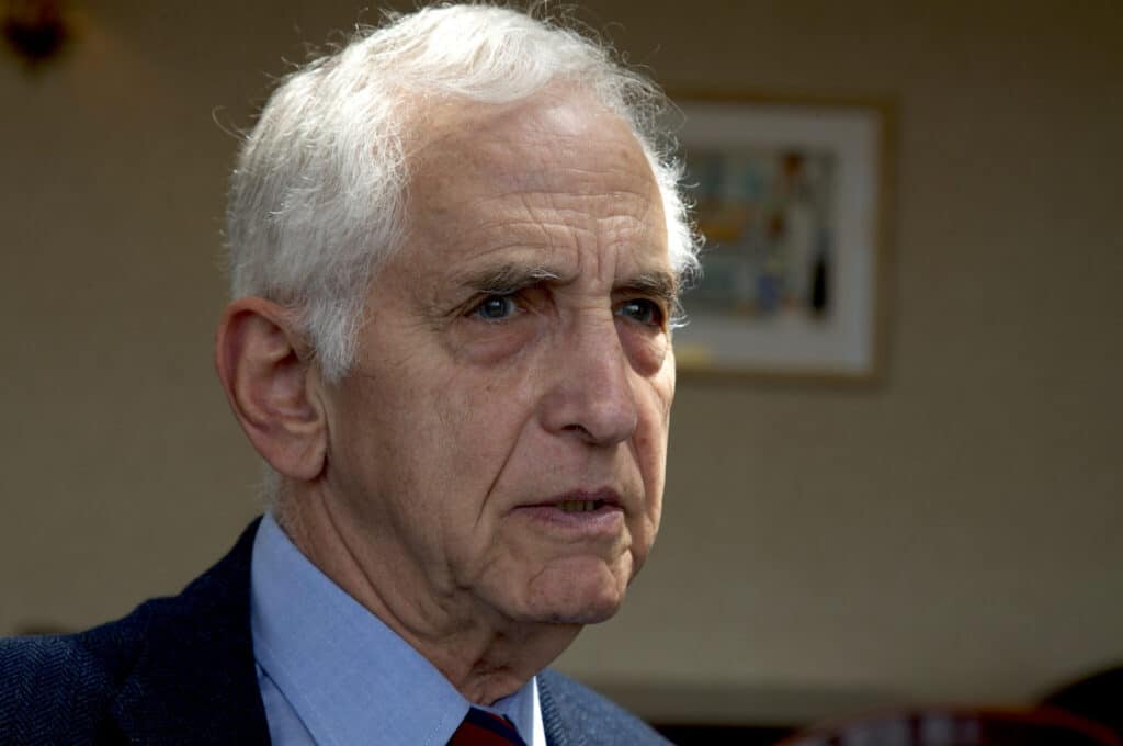 Daniel Ellsberg in 2008. Photo: Christopher Michel/Wikimedia Commons.