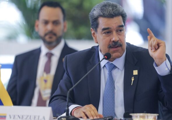 President Nicolás Maduro at the South American Presidents. Photo: Peoples Dispatch.