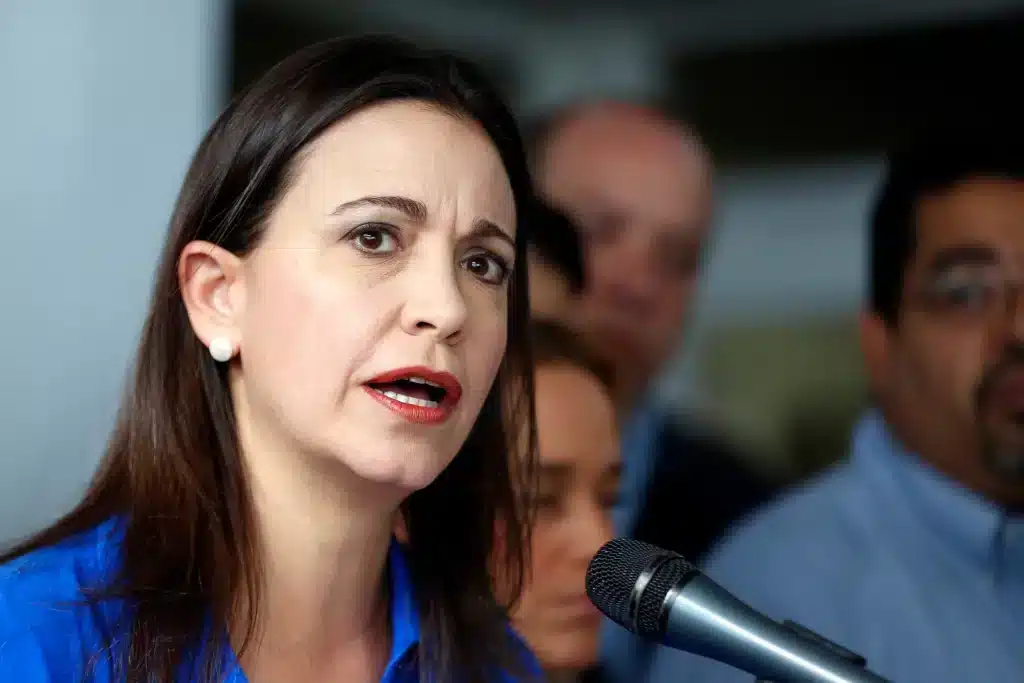 Venezuelan far-right politician María Corina Machado. Photo: Reuters.
