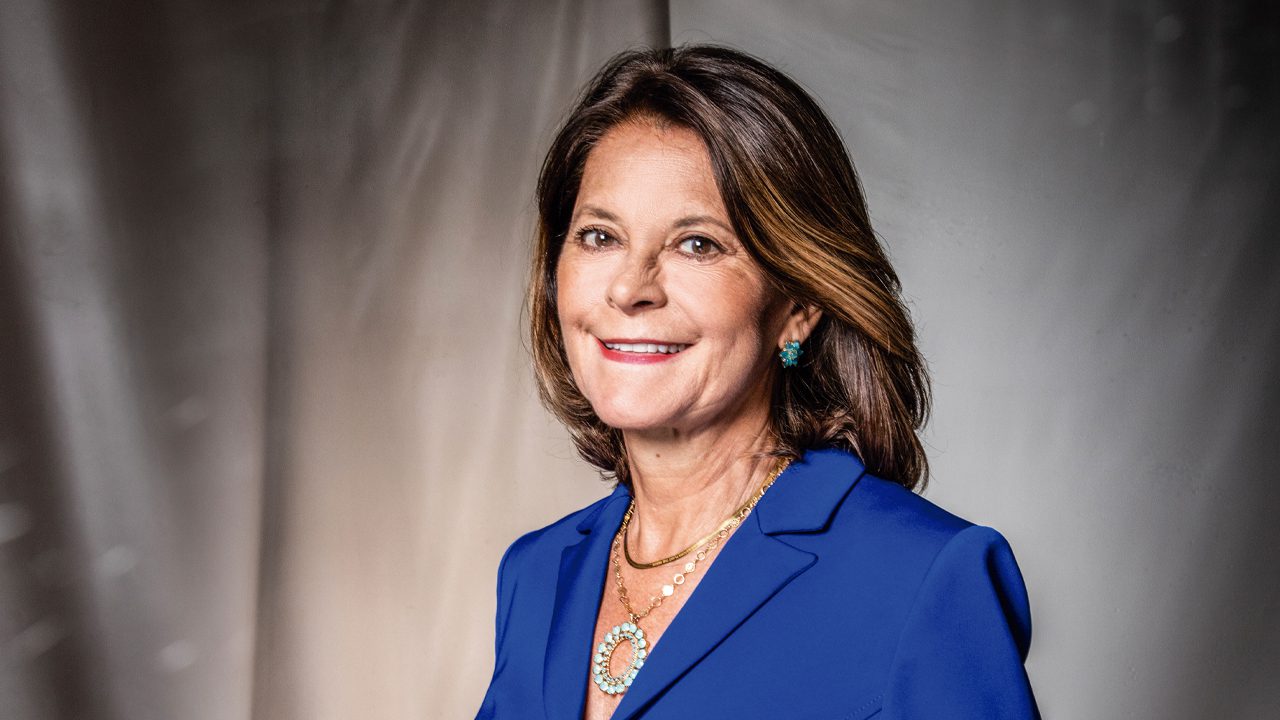 Former Colombian vice president during the Government of Iván Duque, Marta Lucía Ramírez. Photo: Forbes Colombia.