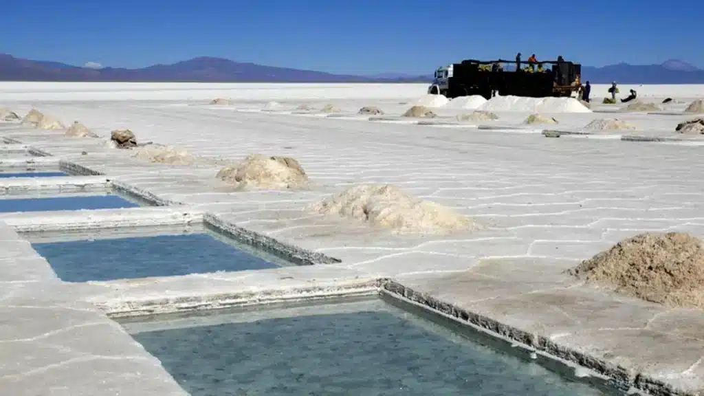 A lithium mine in northern Argentina. File photo.