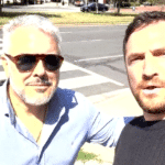 Screenshot of Dan Cohen's video with far-right Colombian former president, Iván Duque. Photo: Twitter/@DanCohen3000.