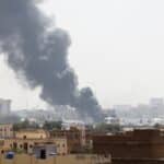 The Sudanese Armed Forces have been carrying out air raids of residential areas occupied by the RSF in the capital Khartoum. Photo: ICRC.