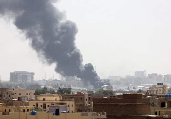The Sudanese Armed Forces have been carrying out air raids of residential areas occupied by the RSF in the capital Khartoum. Photo: ICRC.
