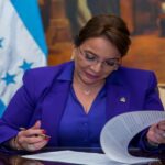 Honduran President Xiomara Castro. Photo: Twitter/@XiomaraCastroZ.