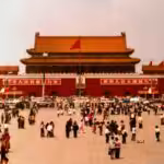 Tiananmen Square in May 1988, a year before the protests. Photo: Wikimedia Commons.
