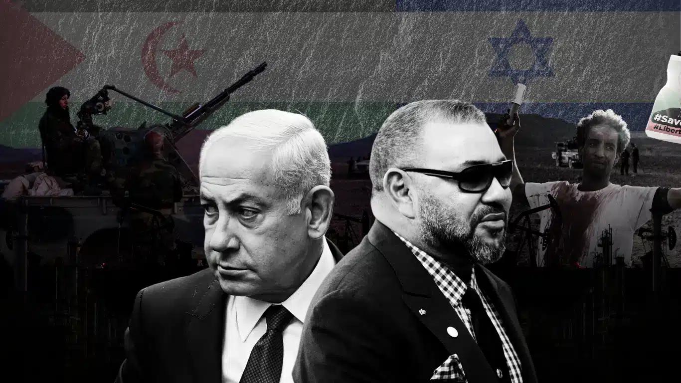 Benjamin Netanyahu (left) and Mohammed VI (right), leaders of Israel and Morocco, respectively. Photo: MintPress News.