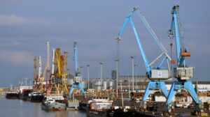 The Iranian port of Bandar Anzali. Photo: Mehr News.