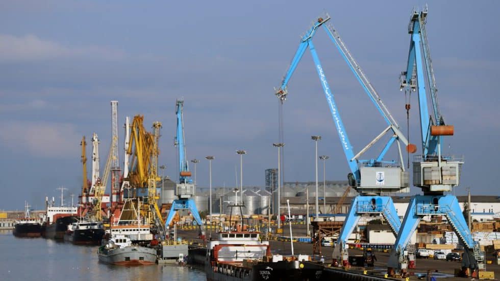 The Iranian port of Bandar Anzali. Photo: Mehr News.