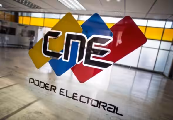 Logo of the National Electoral Council. Photo: Venezuela Analysis.