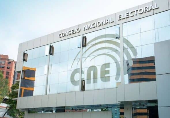 The National Electoral Council (CNE) headquarters in Quito, Ecuador. Photo: Prensa Latina.