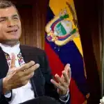 Former President of Ecuador Rafael Correa.