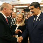 Turkish President Erdoğan greets Venezuelan President Nicolás Maduro during the former's inauguration ceremony in Ankara, June 3, 2023. Photo: Presidential Press.