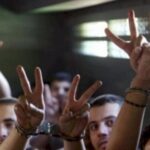 Palestinian prisoners. Photo: Samidoun.