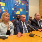 UNT leader and Zulia state Governor Manuel Rosales during a party press conference. Photo: Efecto Cocuyo/File photo.