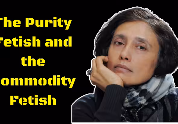 Graphic featuring Radhika Desai. Photo: Midwestern Marx.