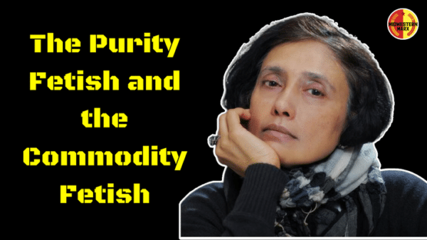 Graphic featuring Radhika Desai. Photo: Midwestern Marx.