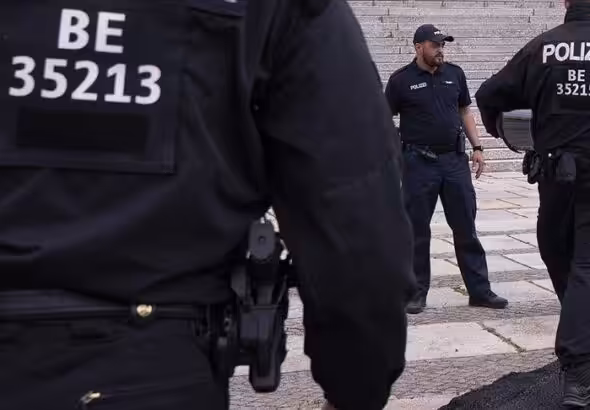 German police. Photo: aa.com.tr/file photo.