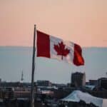 Canadian flag. Photo: Sebastiaan Stam.