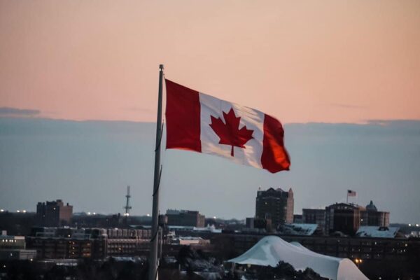 Canadian flag. Photo: Sebastiaan Stam.