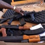 Weapons in Port-au-Prince, Haiti. Photo: File photo.