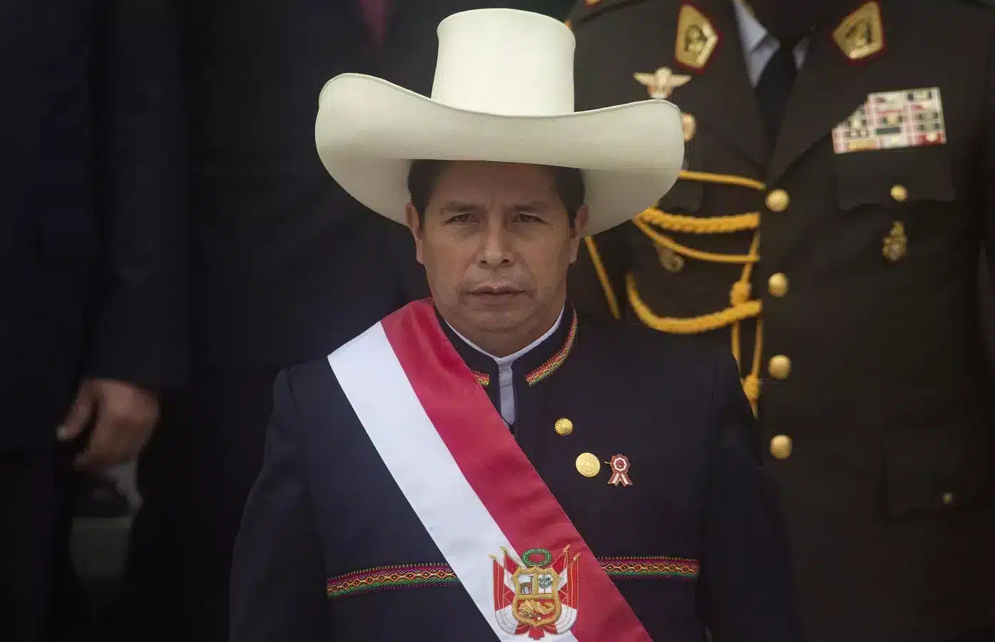Peruvian president Pedro Castillo. Photo: News Ghana/file photo.