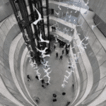 The entrance lobby of the PMC Wagner Centre in St. Petersburg. Photo: Indian Punchline/file photo.