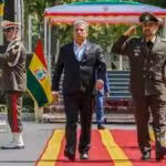 Iran's Defense Minister Brigadier General Mohamad Reza Qarai Ashtiani and his Bolivian counterpart Edmundo Novillo Aguilar signed a bilateral cooperation memorandum in Tehran on Thursday, July 20, 2023. Photo: The Cradle/File photo.