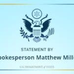 Cover of the US Department of State communiqué interfering in Venezuela's internal electoral issues. Photo: Twitter/@StateDepSpox.