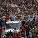 Protests in Nanterre in France on June 29. Photo: Aurelien Morissard/Xinhua.