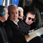 U.S. Ambassador to Israel David Friedman, en route to the Golan Heights in March 2019 for an Israeli briefing on the military situation in the region. Photo: Matty Stern/U.S. Embassy Jerusalem.