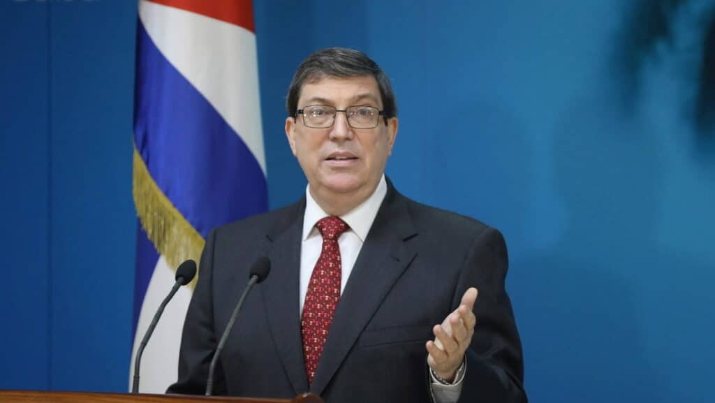 Cuban Foreign Minister Bruno Rodríguez. Photo: Periódico Digital Centroamericano y del Caribe.