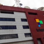 A teleSUR building. Photo: Twitter.