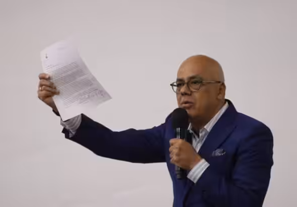 President of Venezuela's National Assembly, Jorge Rodríguez. Photo: RedRadioVE.