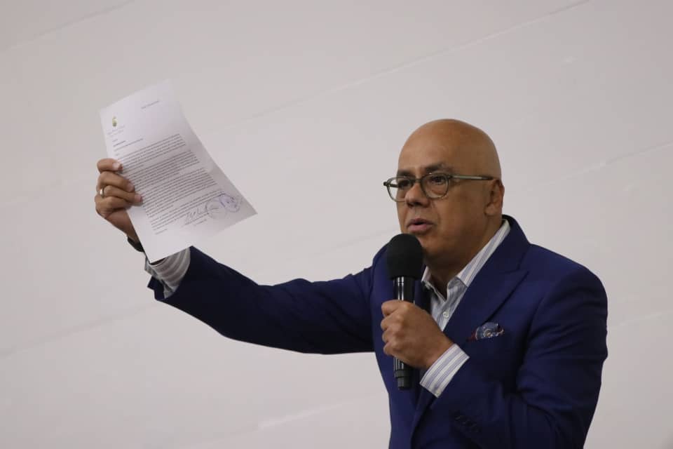 President of Venezuela's National Assembly, Jorge Rodríguez. Photo: RedRadioVE.