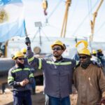 Argentinian oil workers celebrate the 2012 decision of the Kirchner government to nationalize Repsol operations in Argentina. Photo: Verte.tv/File photo.