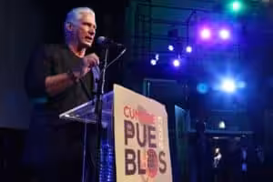 Cuban President Miguel Diaz Canel. Photo: Resumen Latinoamericano/File photo.