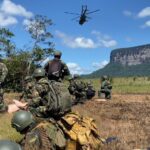 Venezuelan soldiers deployed in the south of the country to combat illegal mining. Photo: Twitter/@Redi-andes/file photo.