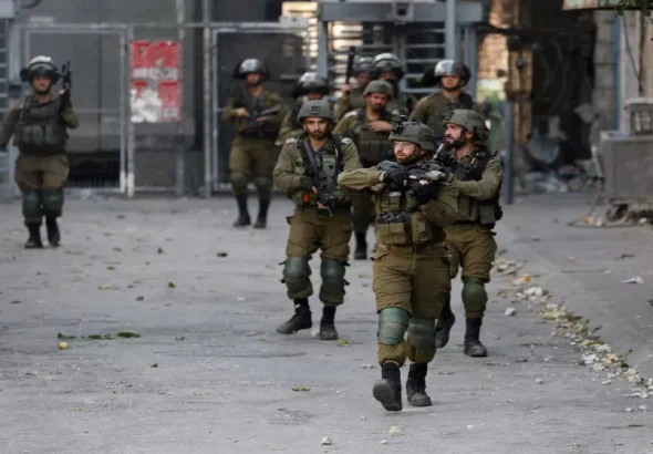 Israeli occupation forces in West Bank. Photo: Social media.