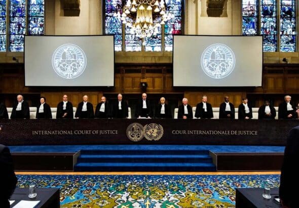The International Court of Justice (ICJ) delivered its final judgment in determining a maritime boundary between Peru and Chile on 27 January, 2014. Photo: Britannica.