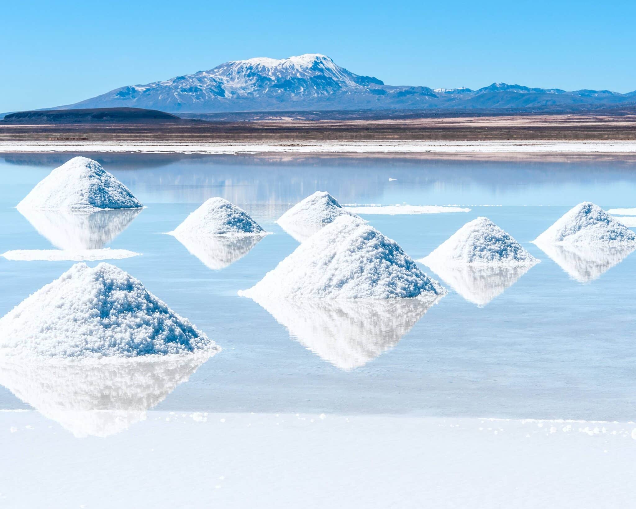 Uyuni salt flats, the world's largest lithium reserve, in Bolivia. File photo.