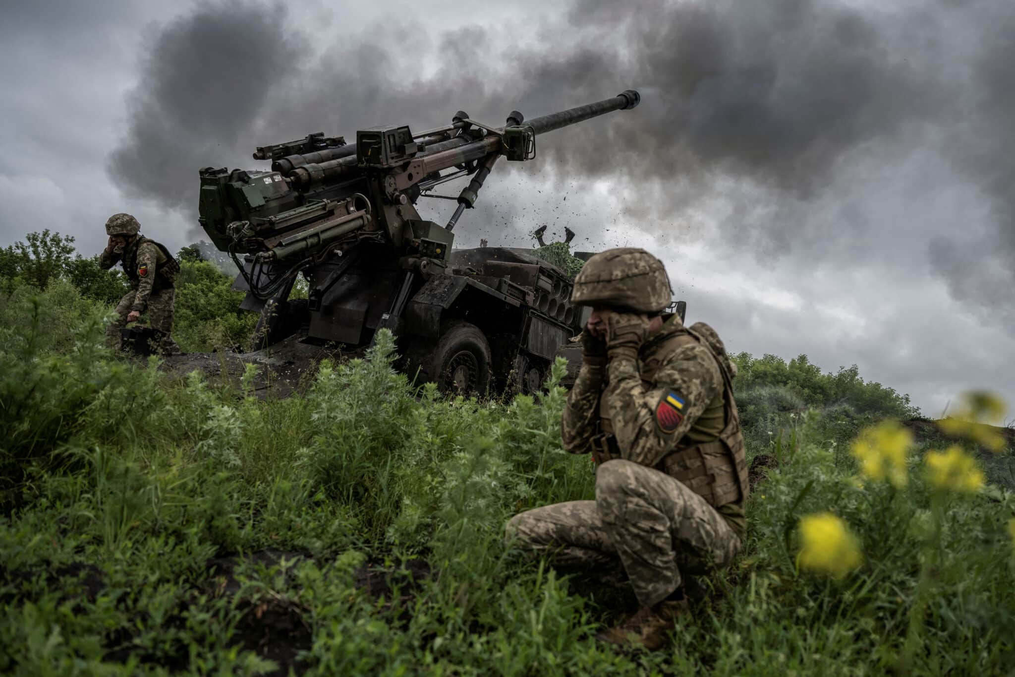 Scenes from the war in Ukraine. Photo: Reuters.