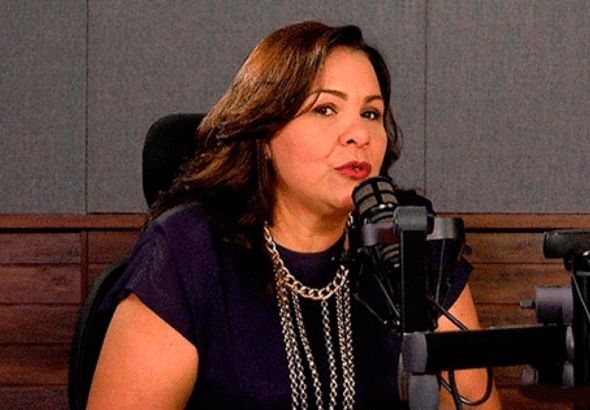 María Carolina Uzcátegui, former vice president of the Venezuelan opposition's National Primaries Commission. File photo.