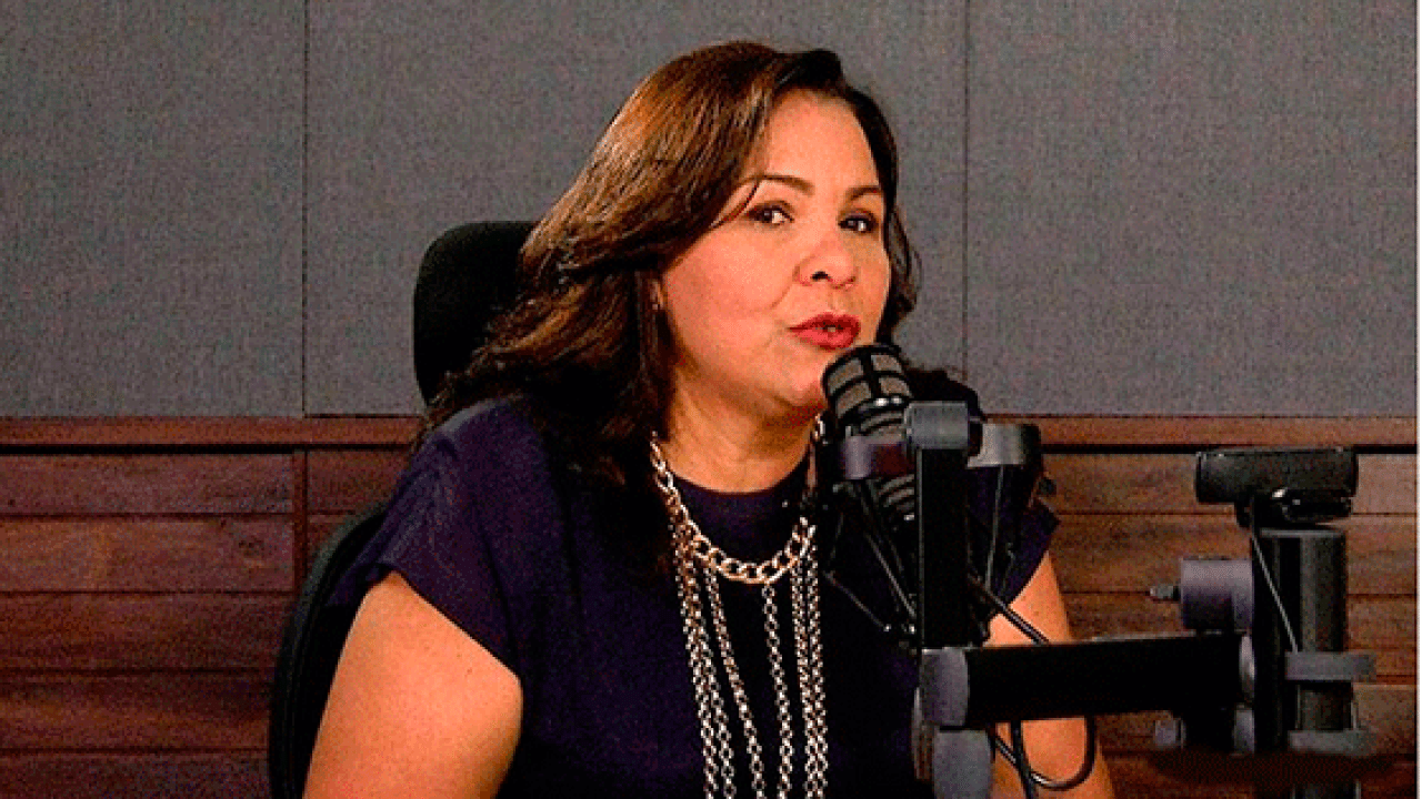 María Carolina Uzcátegui, former vice president of the Venezuelan opposition's National Primaries Commission. File photo.