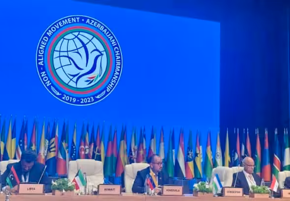 Summit of the Foreign Ministers of the Non-Aligned Movement (NAM), in Baku, Azerbaijan. Photo: NAM.