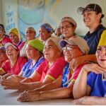 Plan Pueblo a Pueblo food distribution activity at Mateo Liscano School, Quibor, Venezuela. Photo by Gerardo Rojas.