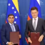 Minister Pedro Tellechea led the signing of the agreement. (Foto: PDVSA).